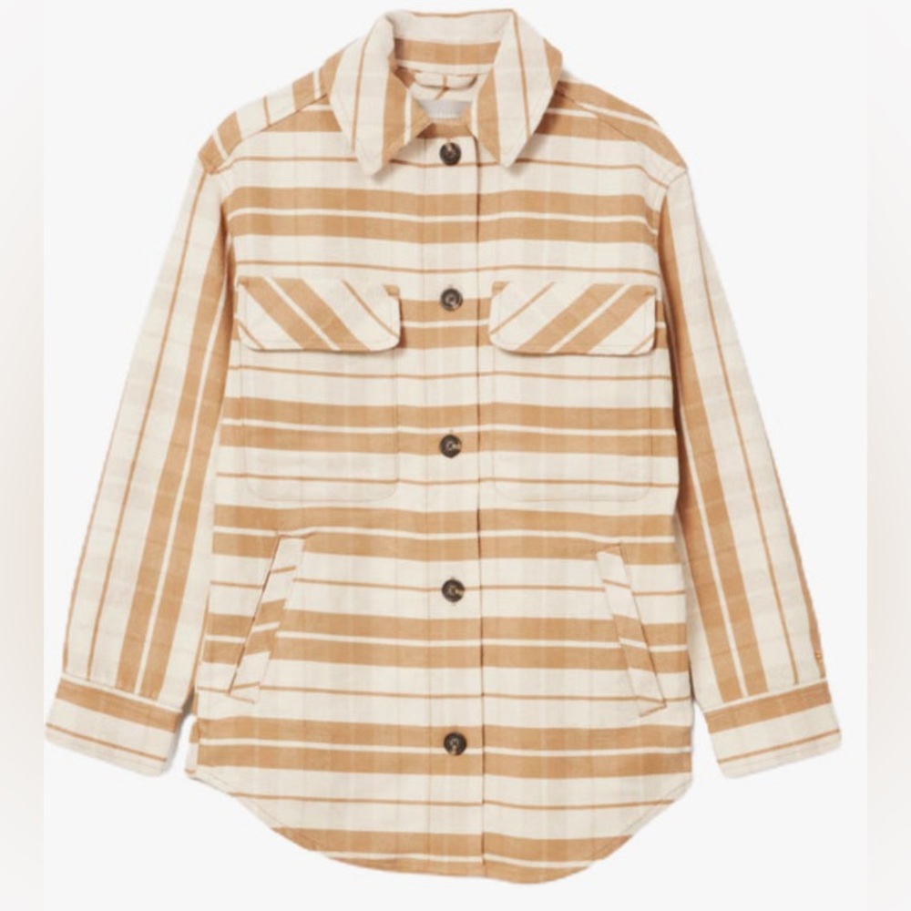 Everlane‎ Oversized Shirt Shacket Sz Small